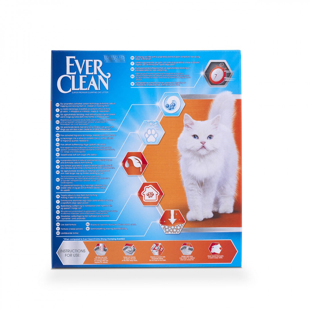Ever Clean Fast Acting Odour Control Άμμος Γάτας Clumping 10lt