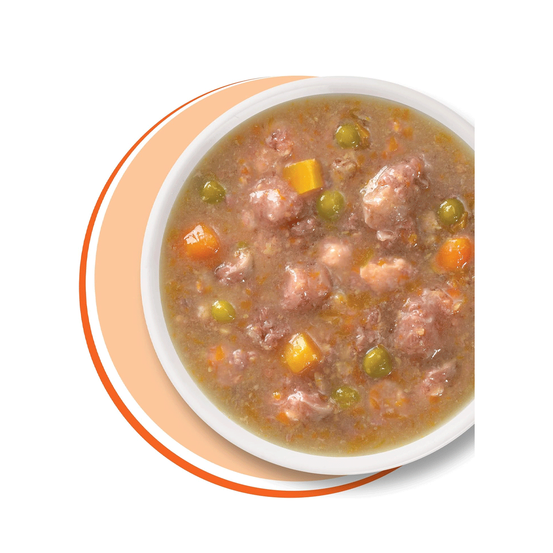 Υγρή τροφή Catit Cuisine σε στιφάδο κοτόπουλου με κολοκύθα για γάτες 95 gr.