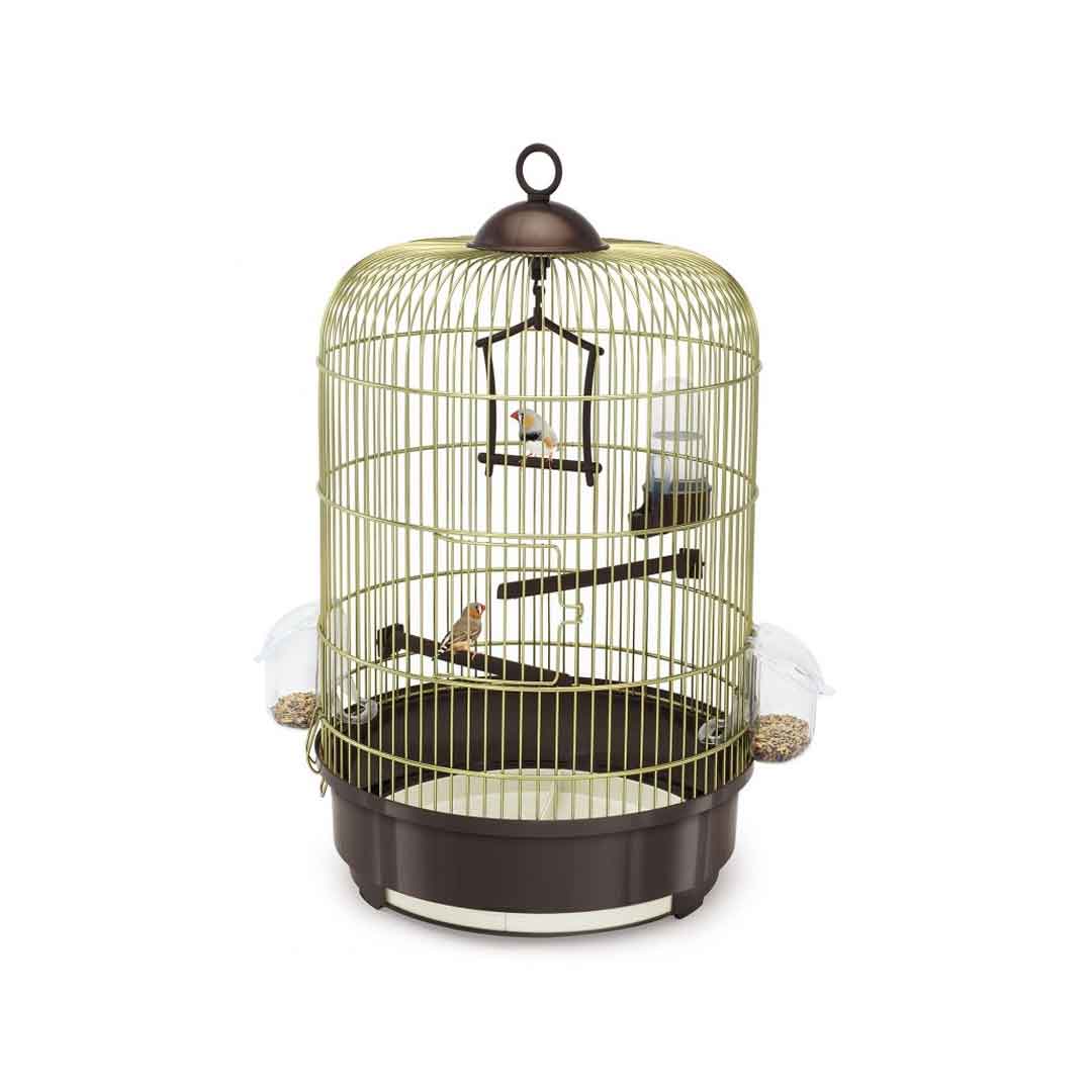 Imac Milly Κλουβί Πτηνών Χρυσό-Καφέ 33x48cm