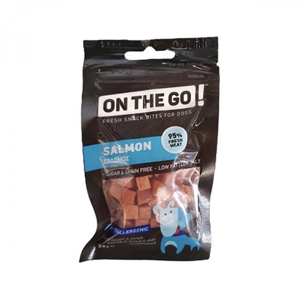 On The Go Salmon Bites 25 gr