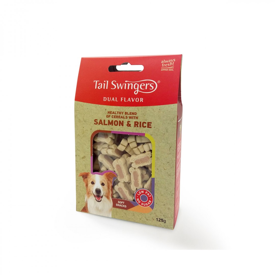 Tail Swingers - Salmon & Rice 125gr