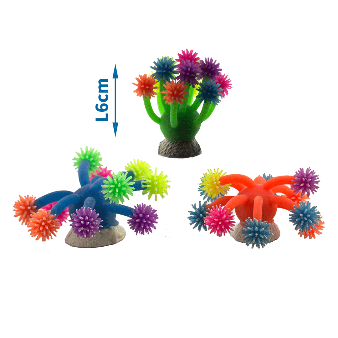 Nobleza Πολύχρωμο διακοσμητικό κοράλλι 6 cm.