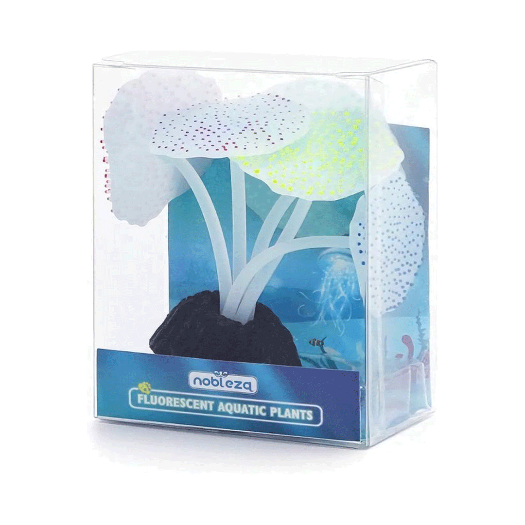 Nobleza Διακοσμητικό Mανιτάρι ενυδρείου που φωσφορίζει 10,5 cm.