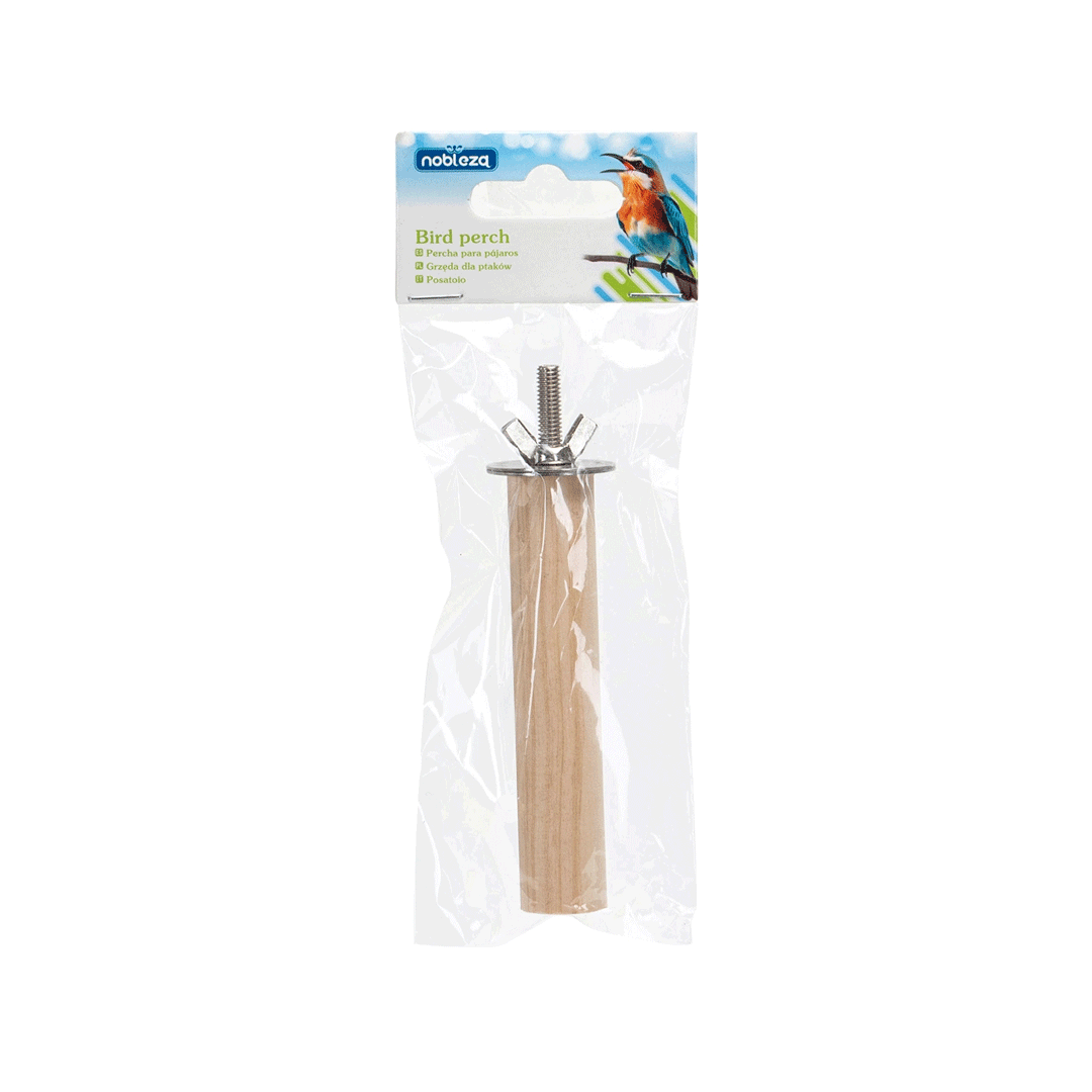 Nobleza πατήθρα ξύλινη με ανοξείδωτο ατσάλι 2X10cm.