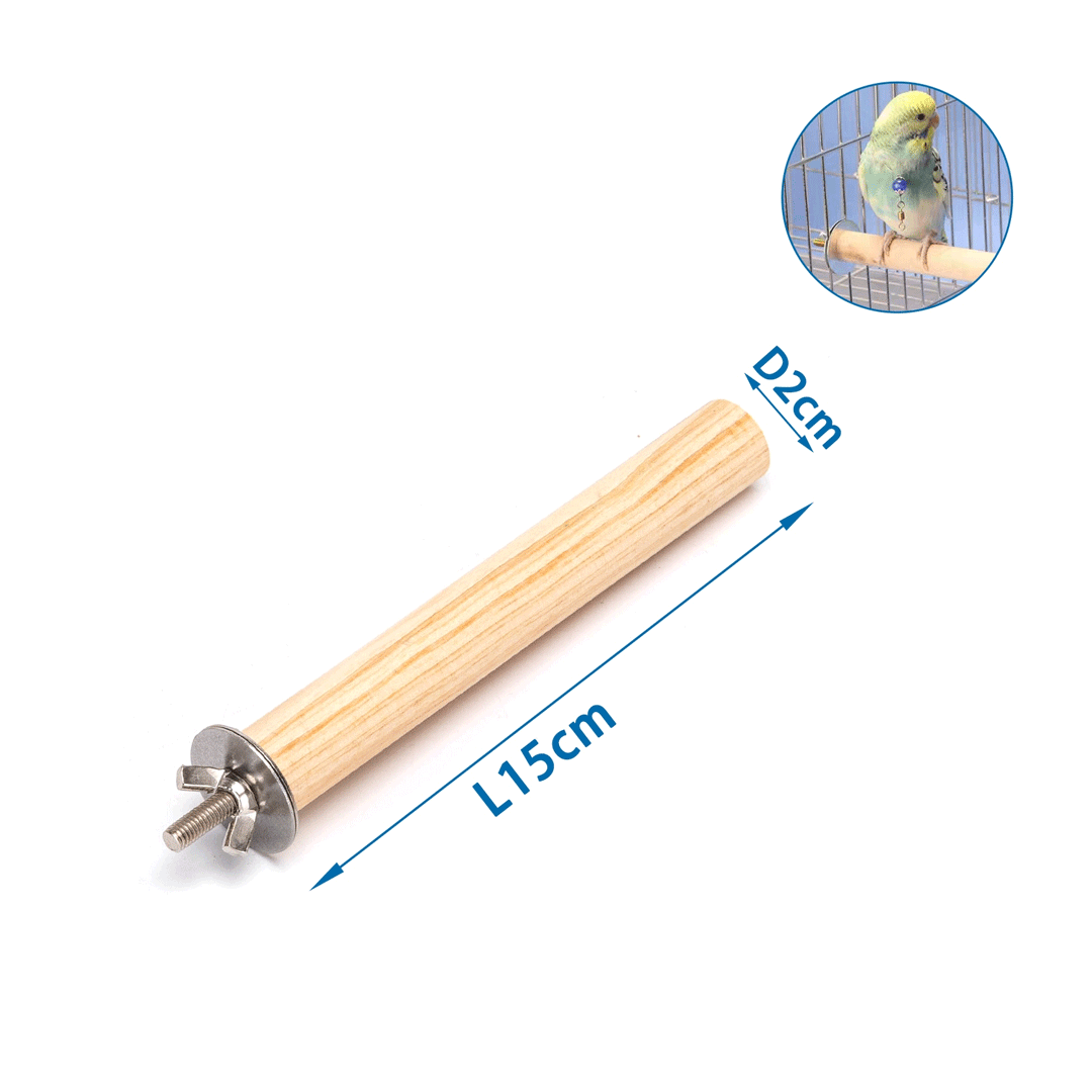 Nobleza πατήθρα ξύλινη με ανοξείδωτο ατσάλι 2X15cm.