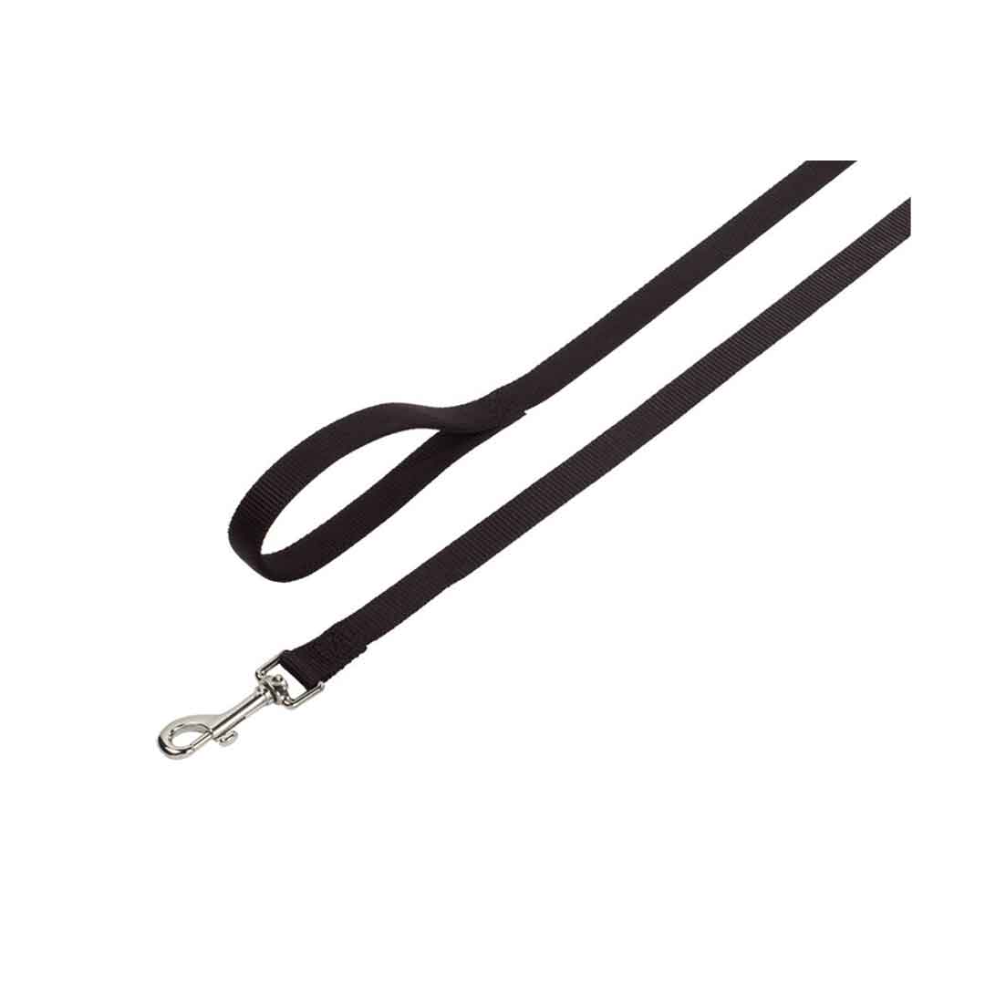 Nobby Λουρί/Οδηγός Σκύλου Ιμάντας Classic σε Μαύρο Χρώμα