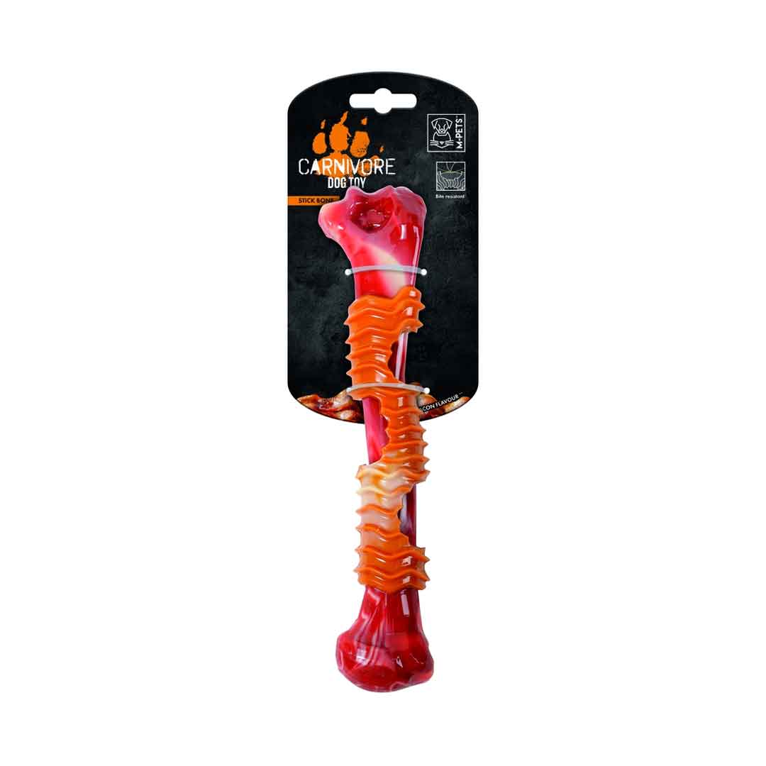 M-pets Carnivore Toy Stick Bone Bacon L
