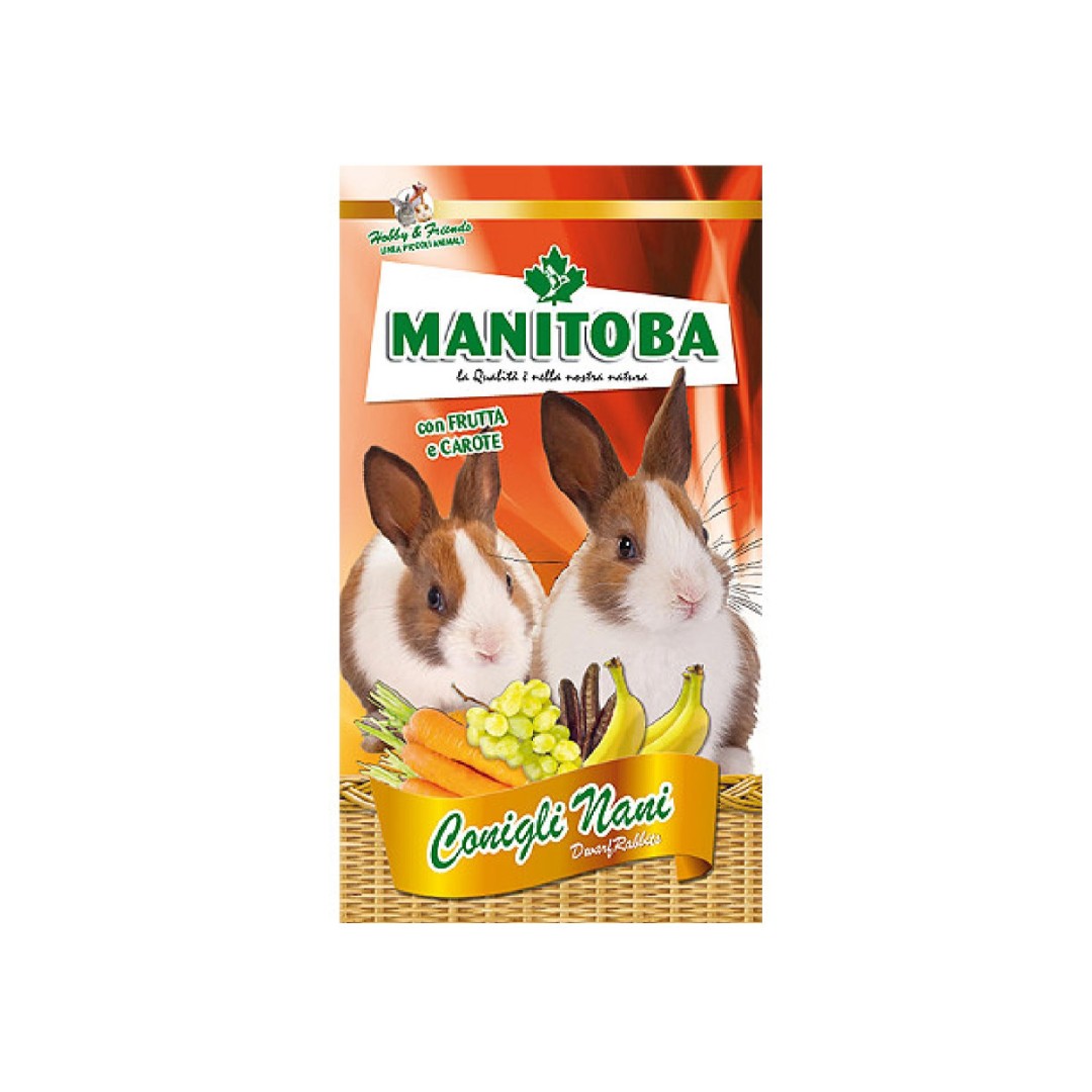 Manitoba Τροφή για Κουνέλι με Φρούτα & Καρότα 15kg
