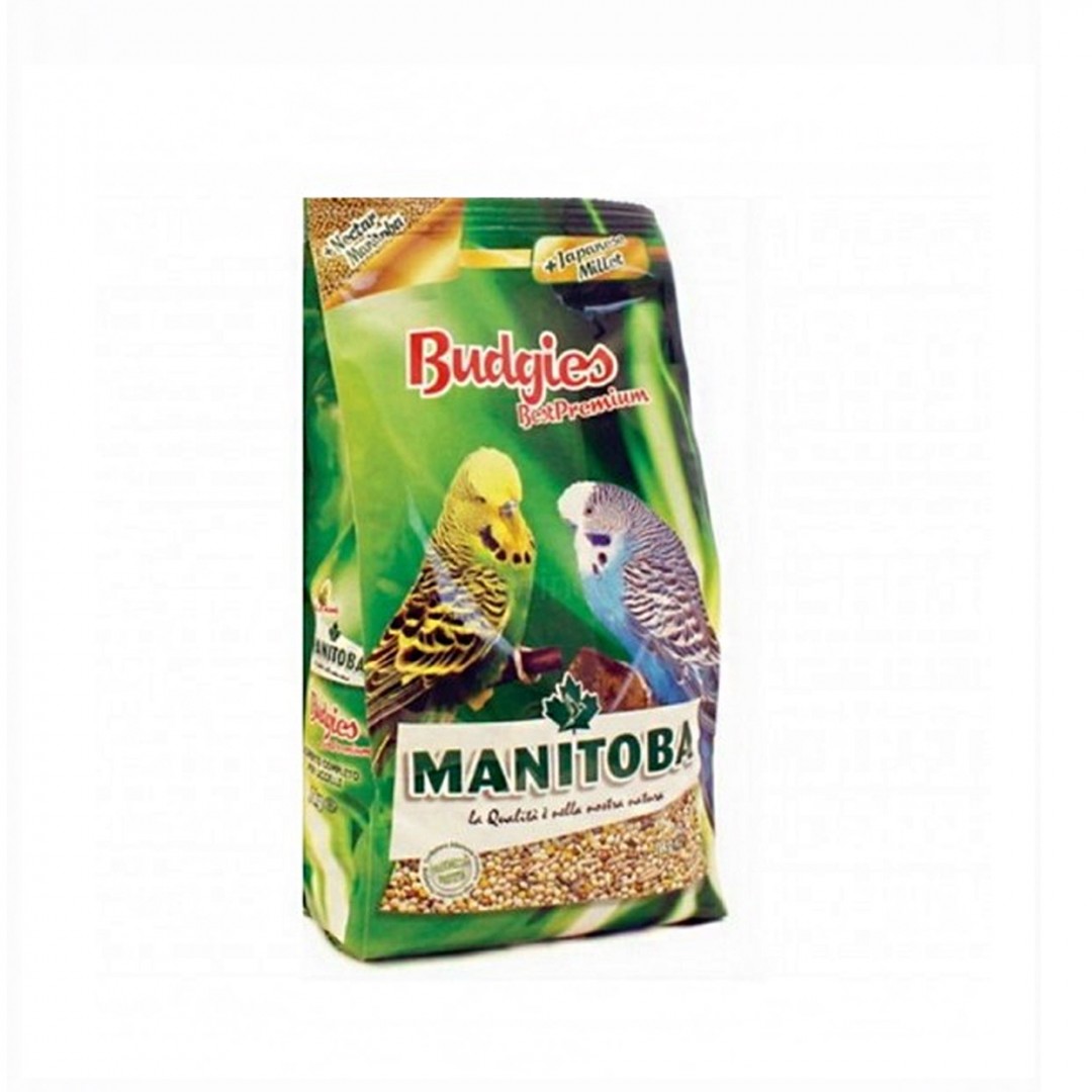 Manitoba Budgies Best Premium για Παπαγαλάκια 1kg