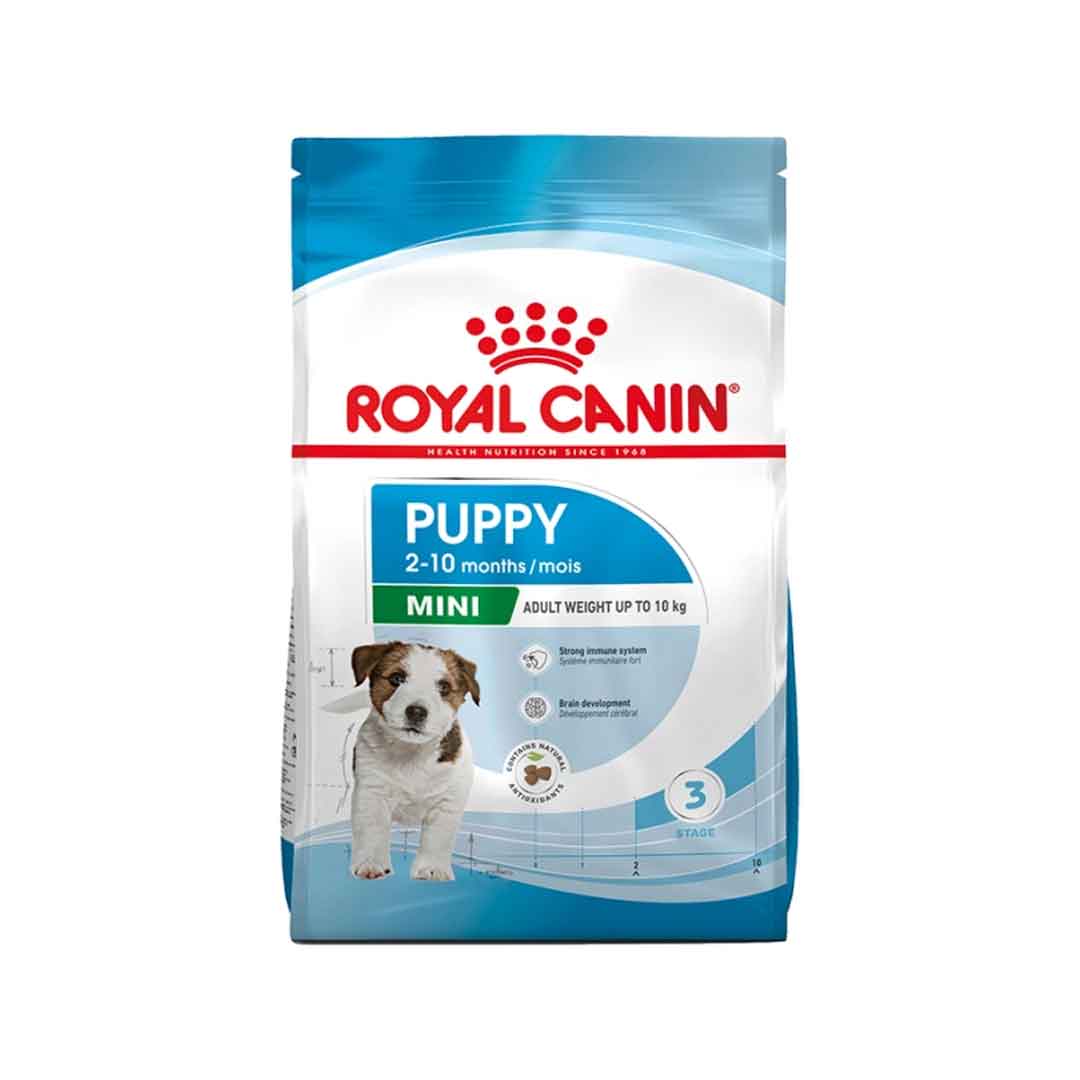 Royal Canin Mini Puppy 4kg Ξηρά Τροφή για Κουτάβια Μικρόσωμων Φυλών με Πουλερικά, Ρύζι και Καλαμπόκι