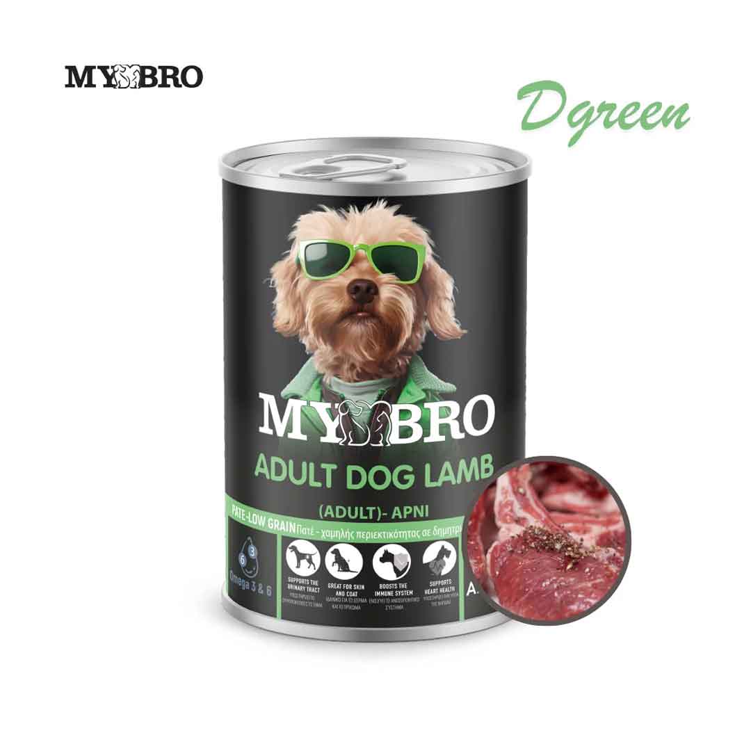 MyBro Dog Adult Pate Αρνι 400gr